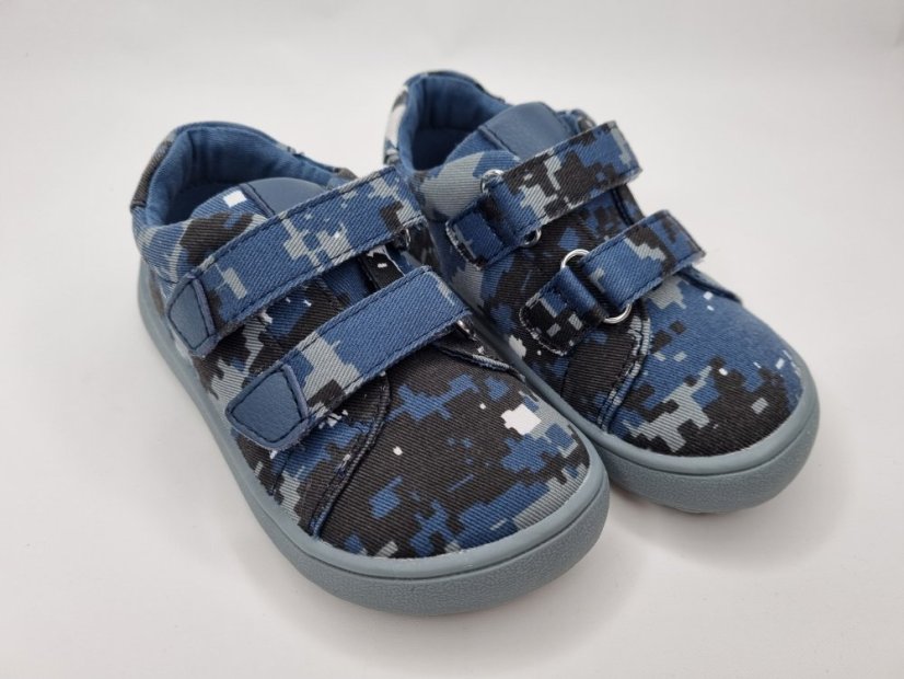 Vychádzková barefoot obuv Protetika  Roby blue - Veľkosť: 21